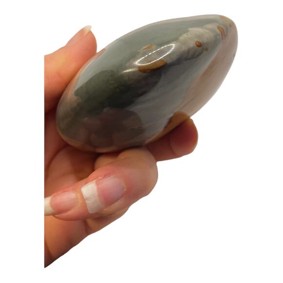 Polychrome Jasper Heart - Picture 5 of 8